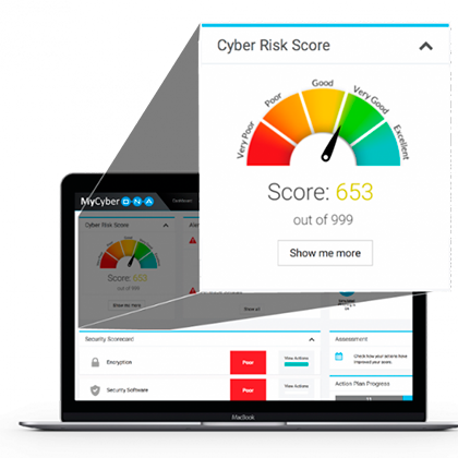 Diagram-Cyber Risk Score